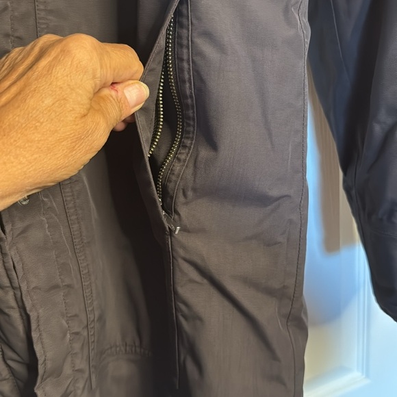 Lands' End Women's Brown Winter Squall Jacket with hood Size M - Picture 3 of 8